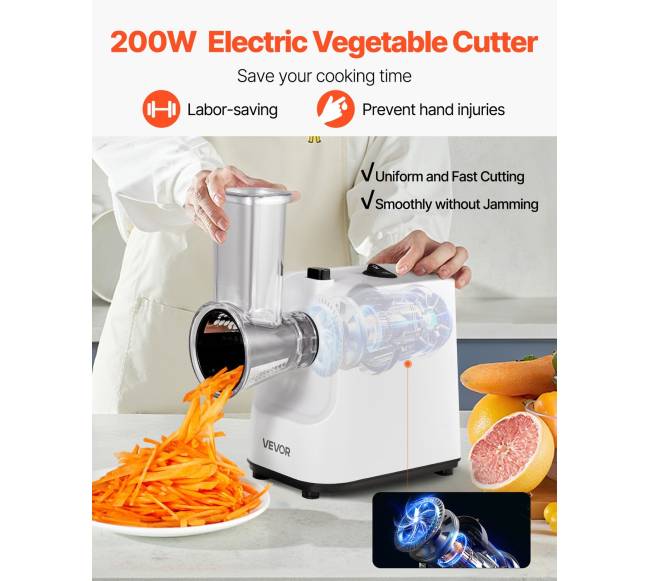 Elektrinė sūrio ir daržovių pjaustyklė 200W1