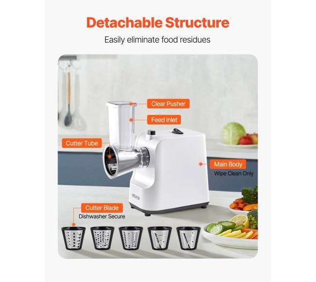 Elektrinė sūrio ir daržovių pjaustyklė 200W5