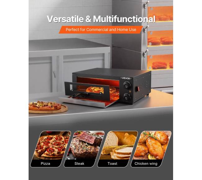 Elektrinė picų krosnis, 304.8 mm stalviršio5