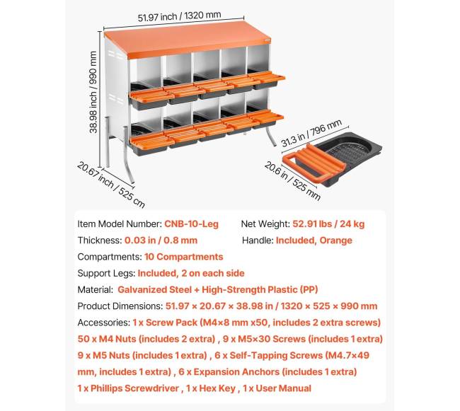 Dėžės vištų kiaušinėliams su 10 skyrių6