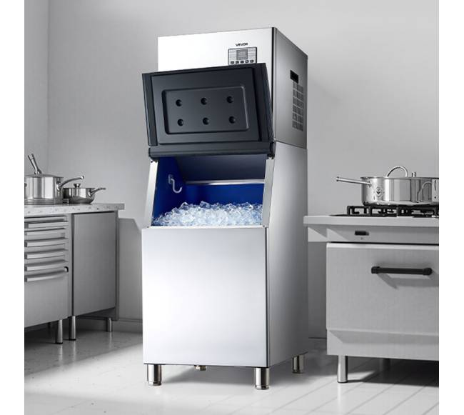 Komercinė ledo gaminimo mašina, 181 kg per parą7