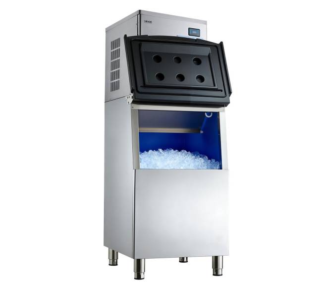 Komercinė ledo gaminimo mašina su automatiniu valymu9