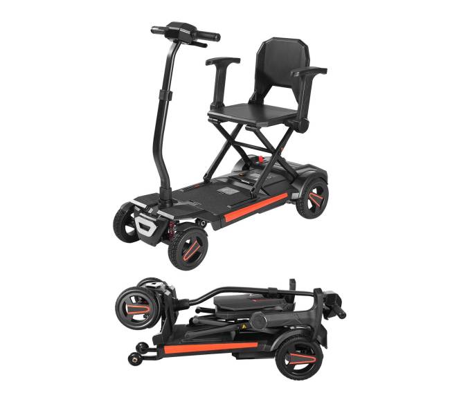 Elektrinis keturratis neįgaliųjų vežimėlis0