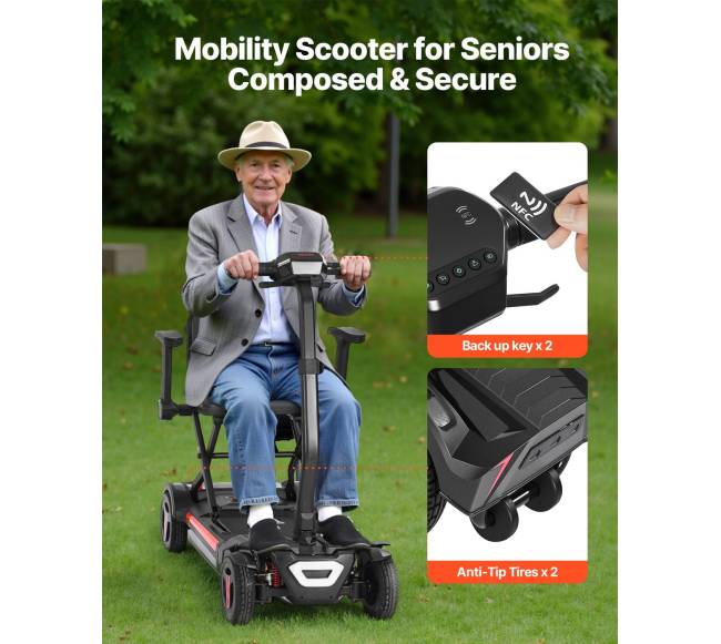 Elektrinis keturratis neįgaliųjų vežimėlis5