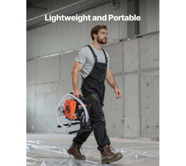 Nešiojamas beoris dažymo purkštuvas 900 W6