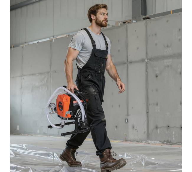 Nešiojamas beoris dažymo purkštuvas 900 W7