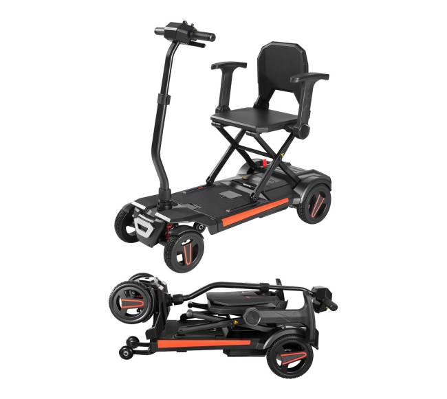 Keturratis elektrinis mobilumo motoroleris0