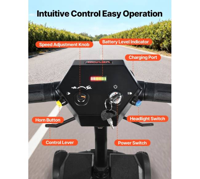 Keturratis elektrinis mobilumo motoroleris6