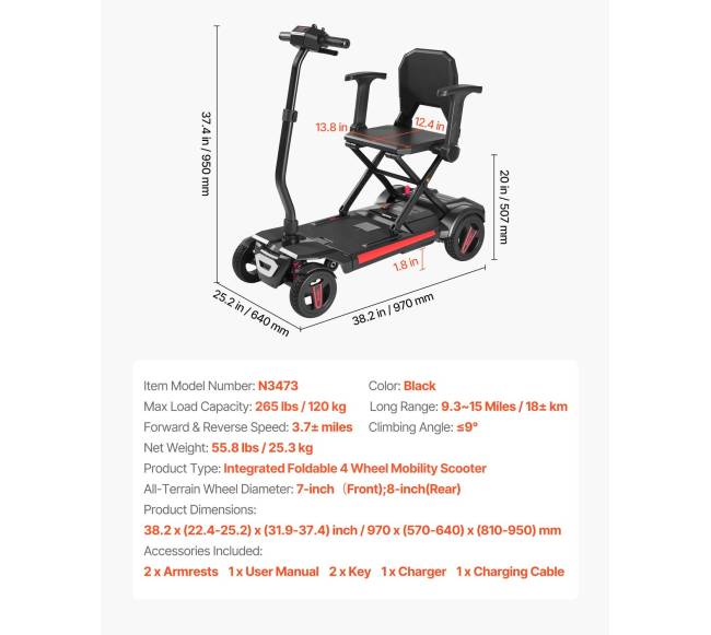 Keturratis elektrinis mobilumo motoroleris7