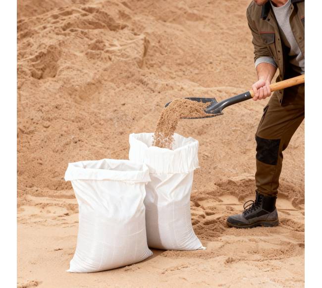 Tušti smėlio maišai 200 vnt., 40 x 66 cm7