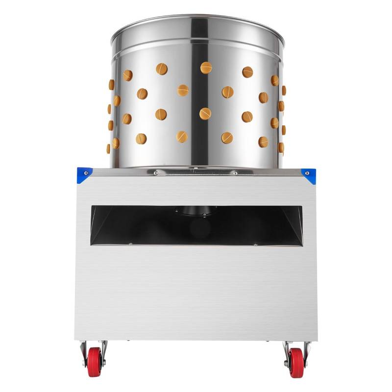 Vištų plunksnų pešimo mašina su būgnu0