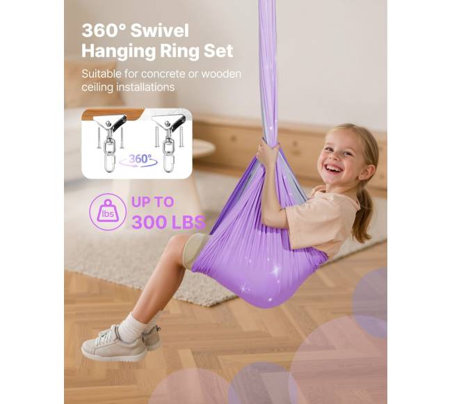 Sensorinė sūpynė su dvigubu audiniu3