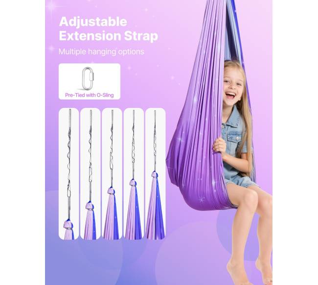 Sensorinė sūpynė su dvigubu audiniu4