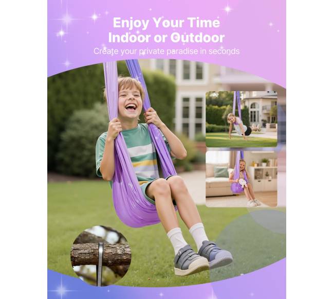 Sensorinė sūpynė su dvigubu audiniu5