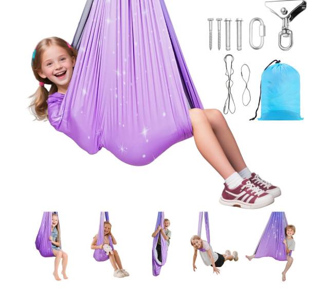 Sensorinė sūpynė su dvigubu audiniu9