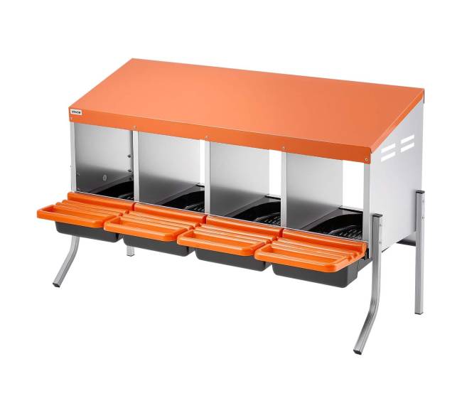 Vištų dėtuvės su 4 skyriais10