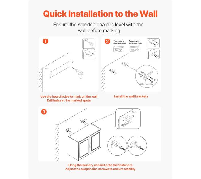 Skalbinių spintelė su reguliuojamomis lentynomis5