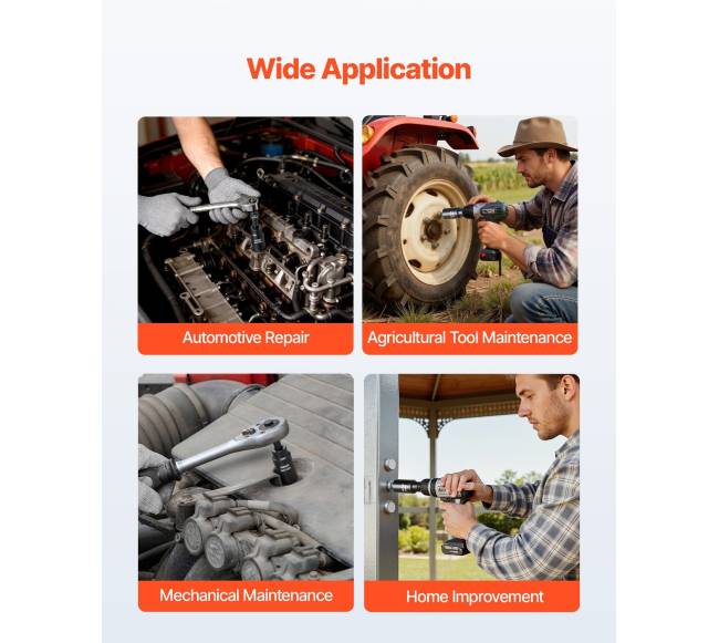 12 colių smūginių galvučių rinkinys, 39 dalys4