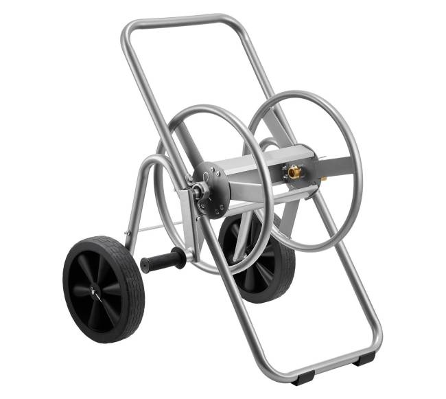 Sodo žarnos vežimėlis su ritėmis, spaudimui atsparus8