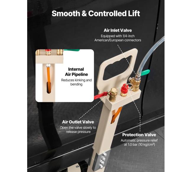 Oro domkratas, 3 tonų trijų maišų5