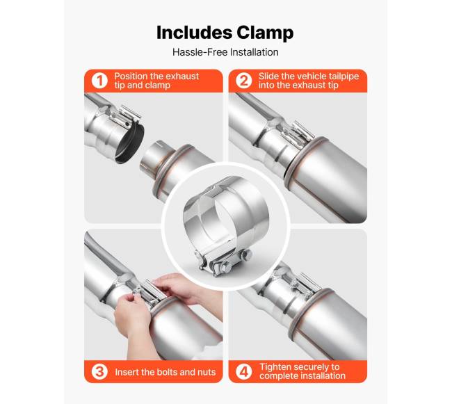 Išmetimo alkūninė antgalis, 127 mm įleidimas4