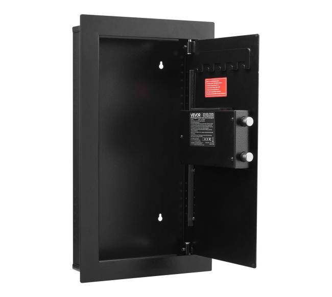 Slapta sieninė seifas su skaitmenine spyna8