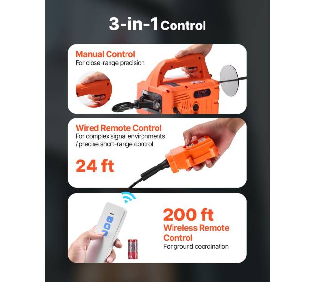 3-in-1 elektrinis keltuvas, 700 kg talpa3