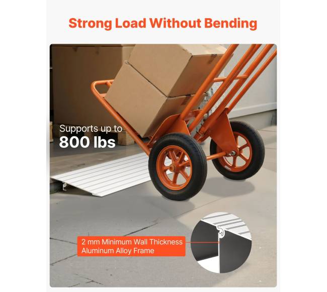 Duralis aliumininė rampa 26 mm2