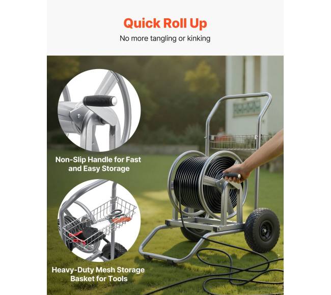 Sodo žarnos ritės vežimėlis2