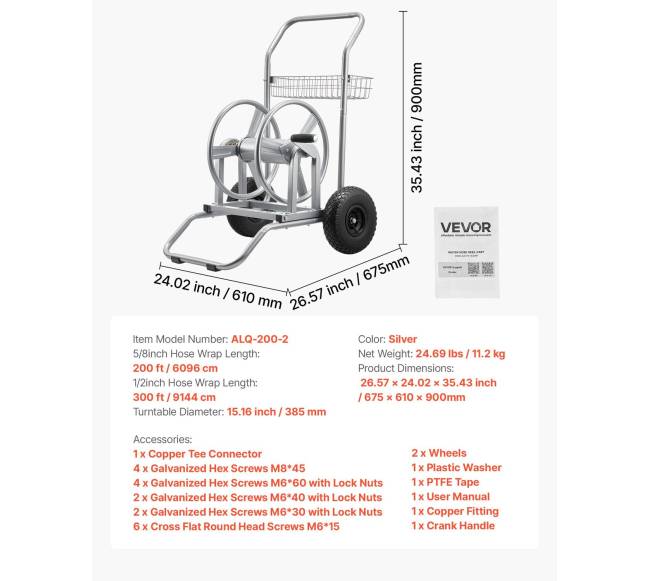 Sodo žarnos ritės vežimėlis6