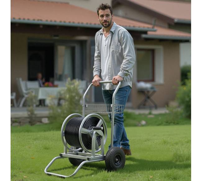 Sodo žarnos ritės vežimėlis7