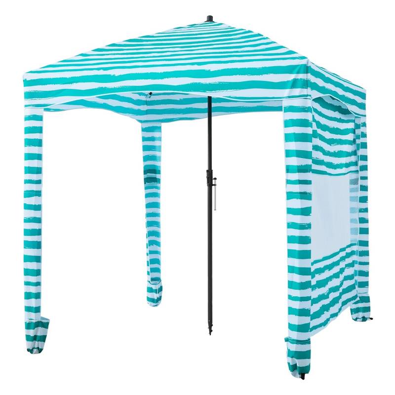 Paplūdimio tentas su sienele, 183 x 183 cm0