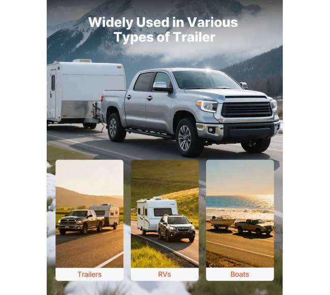 Priekabos kablio užraktas, 58,7 mm5