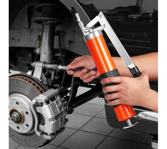 Automobilių tepalo švirkštas 10000 PSI 0,4 L7