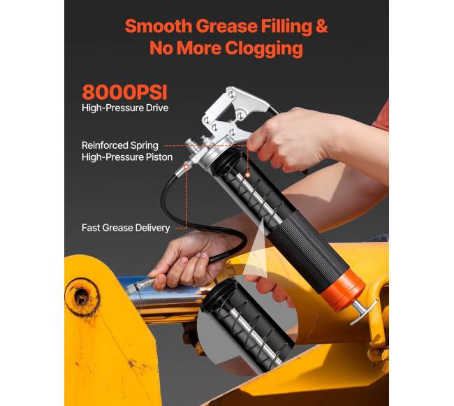 Tepalo švirkštas, 8000 PSI, 0,4 L1