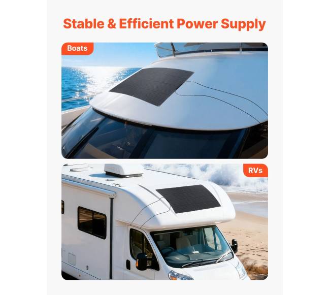 Lanksti monokristalinė saulės baterija 200W5