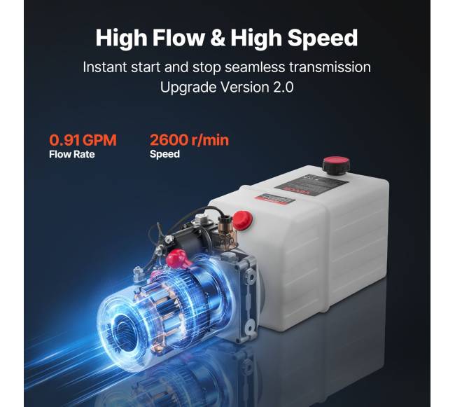 Hidraulinis siurblys, vieno veikimo, 7 l4