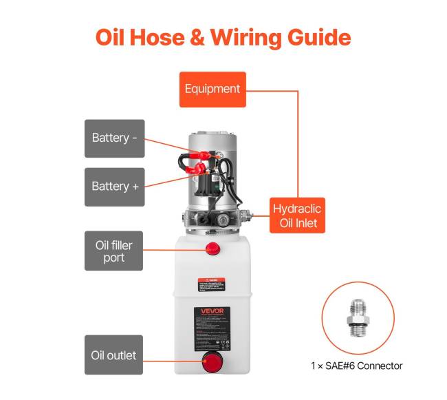 Hidraulinis siurblys, vieno veikimo, 7 l5