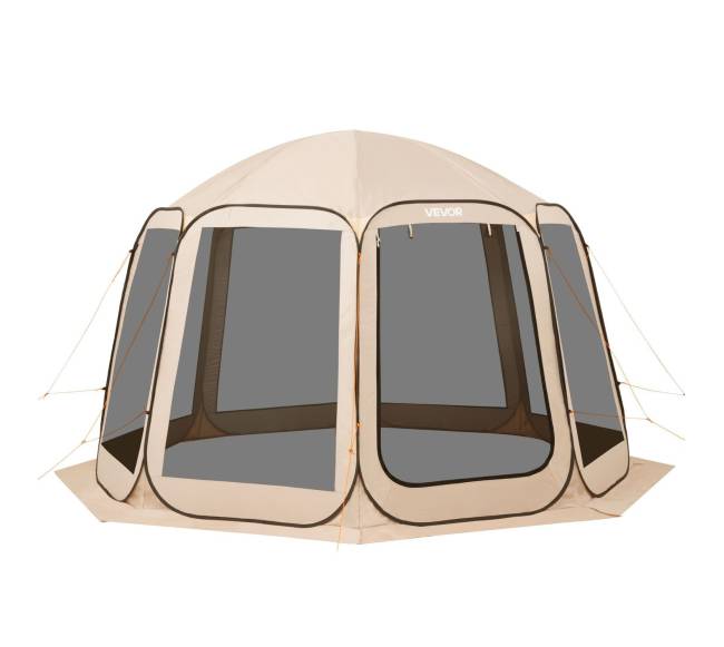 Kupolinė palapinė su tinkleliu 10-12 asmenims10