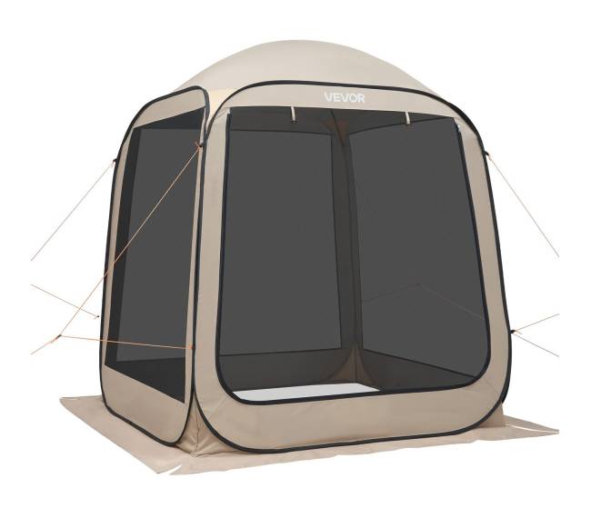 surenkama palapinė kiemui ir sodui 4-6 žmonėms10