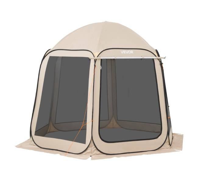 Kiemui pritaikyta pavėsinė su tinkleliu9