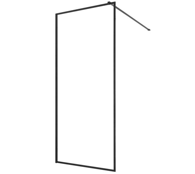 grūdinto stiklo dušo panelis, 864 x 1870 mm0