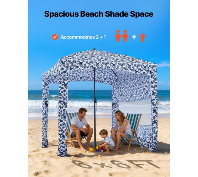 paplūdimio kupolas su UPF 50+ apsauga1