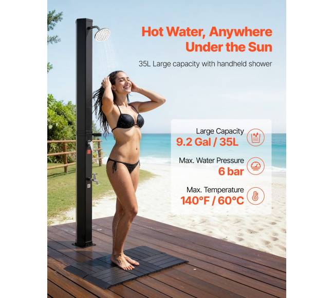 35 litrų saulės šildoma lauko dušas1