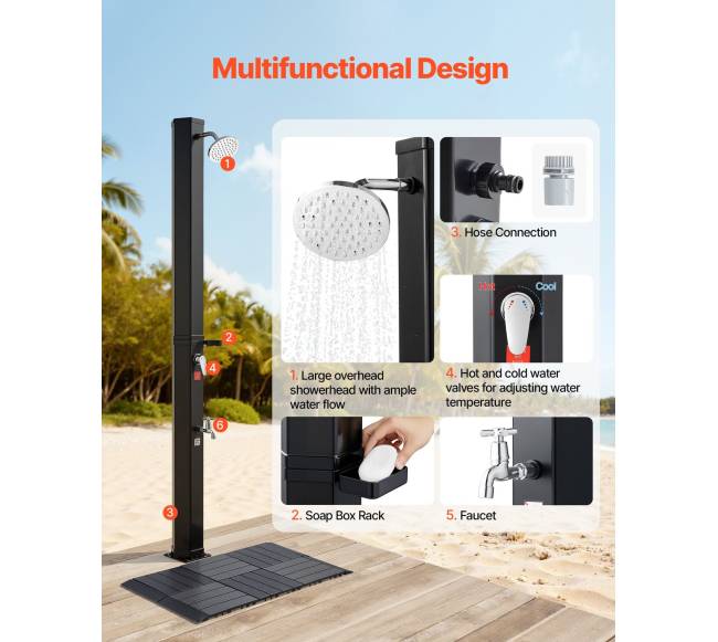 35 litrų saulės šildoma lauko dušas3