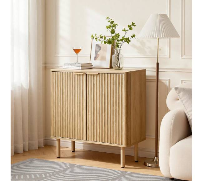 Kavos baro spintelė su lentynomis ir durelėmis7