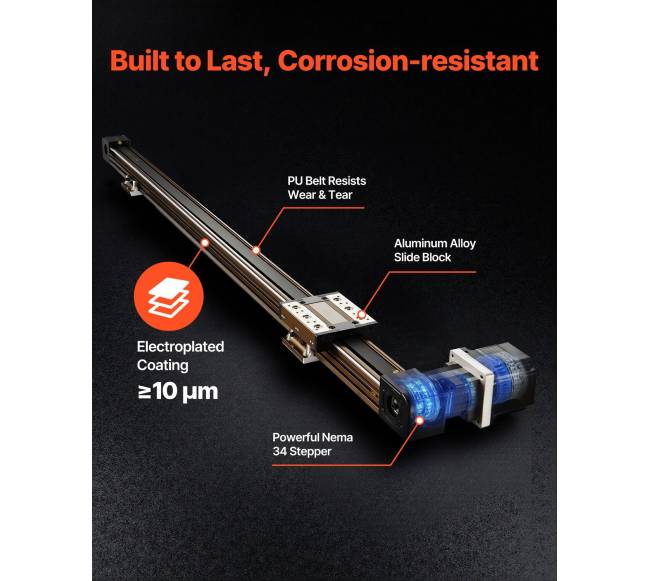 Linijinis kreipiklis su pavaros diržu2