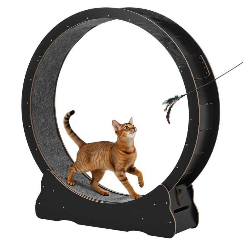 Medinis kačių bėgimo ratas 132 cm0