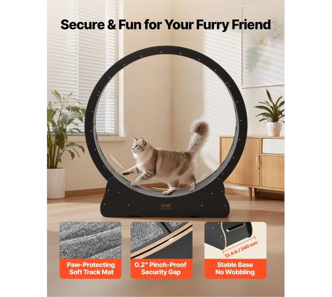 Medinis kačių bėgimo ratas 132 cm2