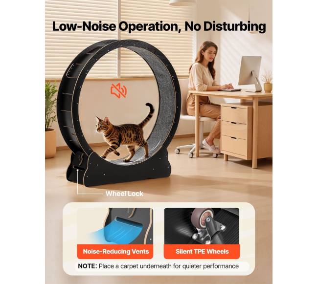 Medinis kačių bėgimo ratas 132 cm3